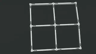 Block Knoten Spaceframe System | Novum Structures 3D Animation