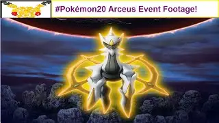 Pok&eacute;mon20 Arceus Event Footage!
