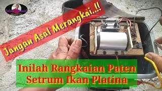 CARA MERANGKAI SETRUM IKAN PLATINA