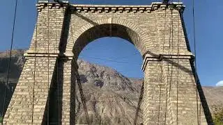 Gilgit City's MOST SERENE Bridge Views 🌄
