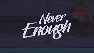 Password feat. Testimony Jaga - NEVER ENOUGH (Lyrics Visualizer)