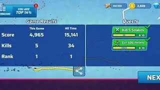 Snake.io 🐍   #foryoupage #trendingvideo #viralgames #Subscribe #fyp # kill  snake