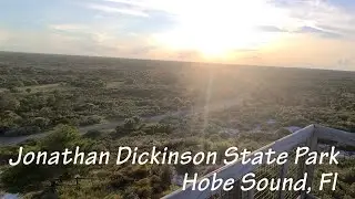 Biking and hiking Hobe Mountain at Jonathan Dickinson state park