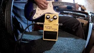 BOSS SD-1/Great Pedal for Metal ( in mix/playthrough ). Laney VH100R Red Cannel, Drive