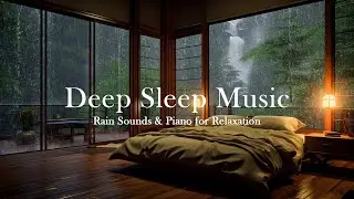 Peaceful Rainy Night Piano for Deep Relaxation, Stress Relief, and Inner Calm