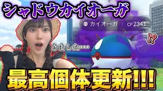 【シャドウカイオーガ】CP2300代が止まらん!!昨日で満足してたけどさらに強い子がきました【ポケモンGO】