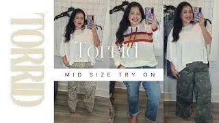 🔥 Torrid Mid Size Try-On Haul 2025 | Fall Fashion & Cozy Outfits
