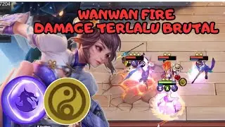 BEST SYNERGY GAMEPLAY WANWAN YUKI3‼️CRISTAL FIRE BIKIN DAMAGE BRUTAL‼️Magic Chess Mobile Legend