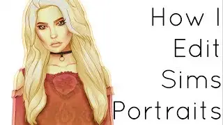 HOW I EDIT MY SIMS PICTURES! // The Sims 4 Speed Edit & Channel Update