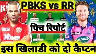 PBKS vs RR Dream11 Prediction|PBKS vs RR Dream11|PBKS vs RR Dream11 Team|