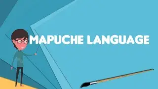 What is Mapuche language?, Explain Mapuche language, Define Mapuche language