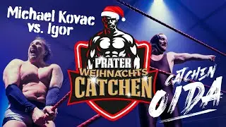Prater Weihnachts-Catchen: Michael Kovac vs. Igor