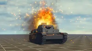 Roblox Tank ammo rack explosion effect (ARC-3)