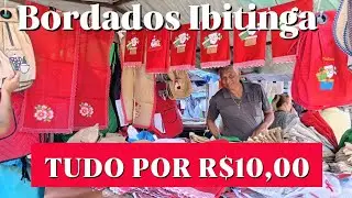 Capital Nacional do Bordado: Banca de R$ 10,00 na  Feirinha de Ibitinga. 