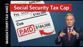 WARNING: Social Security Taxable Maximum JUMPS to $184,500 in 2026 | High-Earner Tax Hike