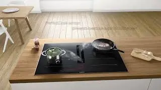 Bosch 2-in-1 Cooktop with Integrated Ventilation