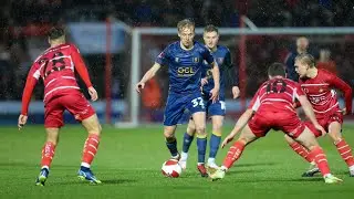 George Lapslie scores the second goal at Doncaster