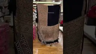 New Arrivals of Ajrakh Hand Block Pure Modal Silk Sarees. #ajrakhsaree #ajrakhsarees #theloomsaree