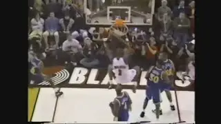 Clifford Robinson 27 Points 3 Blk Vs. Warriors, 1993-94.