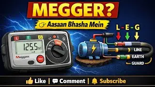 How to use megger| megger test and working 