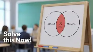 GMAT Focus Sets Question | Vaccination Overlap Trap Explained (Rubella & Mumps)