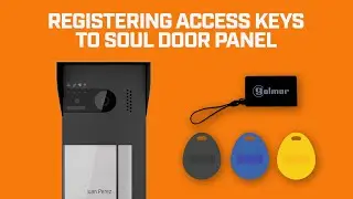 Register access keys to GOLMAR 's SOUL door panel