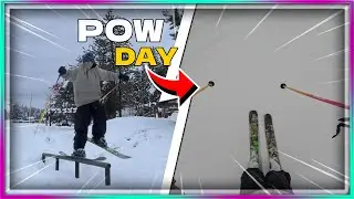JOURNÉE POUDREUSE ❄️🎿| SKI #5