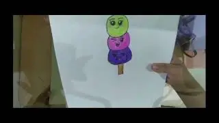 How to draw a delicious mochi stick (step by step)
