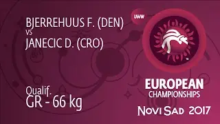 Qual. GR - 66 kg: D. JANECIC (CRO) df. F. BJERREHUUS (DEN), 4-3
