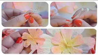 TUTORIAL FLORES  COMO HACER MOLDES O PATRONES  DE FLORES  Y PISTILOS
