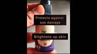 HOW to Use Rosehip Oil for Dark Spots removal? #shorts #youtubeshorts #short #facemassage #facialoil