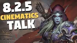 Huge Encrypted Cinematics on Patch 8.2.5 PTR | World of Warcraft Battle For Azeroth
