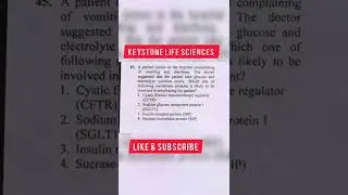 Cell Biology Question|CSIR-NET QUESTIONS from cell biology| Keystone Life Sciences