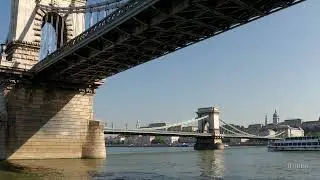 Majestic Views of Budapests Iconic Chain Bridge