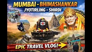 MUMBAI TO BHIMASHANKAR AND SHIRDI BIKE RIDE #shirdi #nashik
