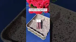 Cute mini lipstick🌸 Mamaearth Feather Light Liquid lipstick💄 #lipstick #shorts