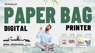 Paper bags digital printing machine