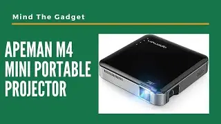 APEMAN M4 Mini Portable Projector, Video DLP Pocket Projector - Dont Buy until you watch this.