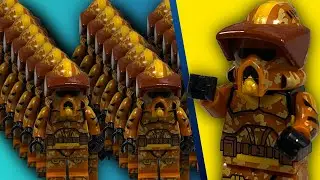 LIVE: Building a HUGE LEGO Geonosis Clone Trooper Army!