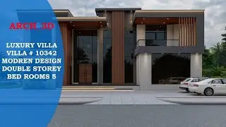 Modern Villa Elevations | Lumion Walkthrough | Revit Architecture