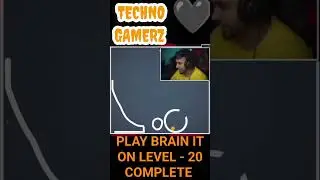TECHNO GAMERZ PLAY BRAIN IT ON LEVEL - 20 COMPLETE 😎 || #technogamerz
