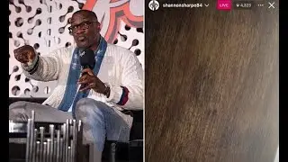 Shannon Sharpe&rsquo;s Goes Live on IG Live intimate moment & Behind Story