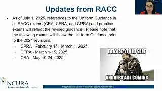 NCURA Young Professionals Webinar Series: The Impact of The CRA Certification on Your Career