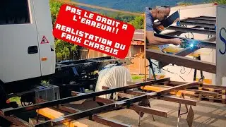 1# 🚛 FAUX CHÂSSIS - ON CONSTRUIT LE FAUX CHÂSSIS DE NOTRE CAMION D’EXPÉDITION ! 🔧🔥#camion4x4