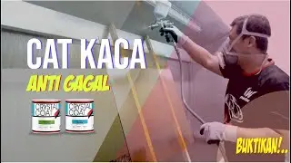 Pengecatan Kaca dengan Warna Candytone
