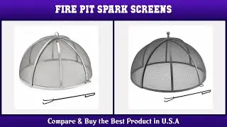 Top 10 Fire Pit Spark Screens to buy in USA 2021 | Price & Review
