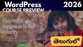 Complete Pet Care Website Design (Course Preview)