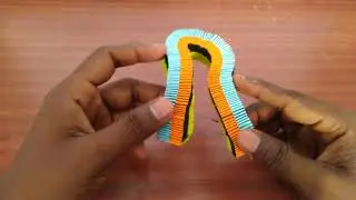 Origami paper folding spring | diy paper folding spring | JilanArts