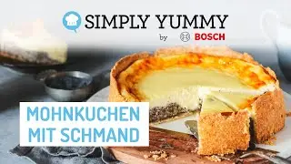 Der cremigste Mohnkuchen mit Schmand 😍 | SIMPLY YUMMY Rezepte