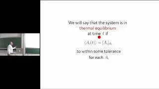 Mark Srednicki - Quantum Chaos and the Foundations of Statistical Mechanics